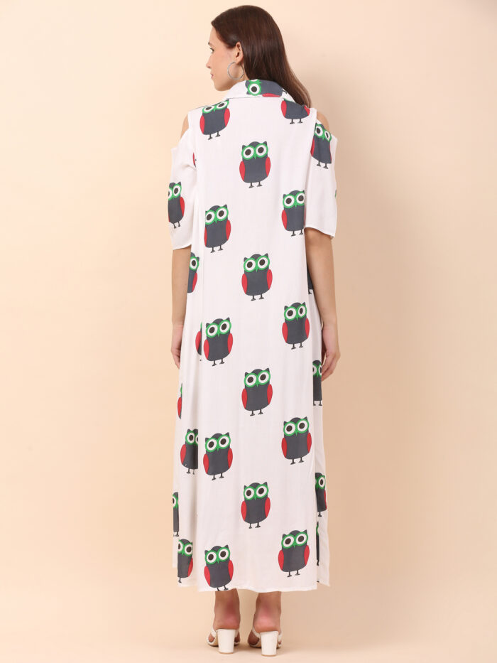 Women A-Line Multicolor Dress