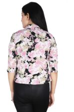 Women Printed Pink Multicolor Shirt