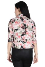 Women Printed Red Multicolor Shirt