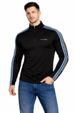 pochanki Zip Neck T-shit