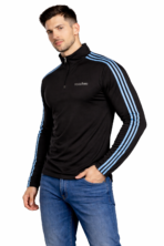 pochanki Zip Neck T-shit